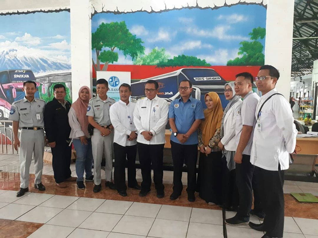 Menjelang Akhir Tahun 2019 : BNN Kota Tangerang Tes Urine Supir di Terminal Poris Plawad