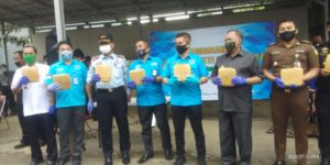 Pemusnahan Barang bukti Narkotika 15 Kg