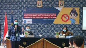 Penguatan P4GN oleh BNN Kota Tangerang di Kantor Imigrasi Tangerang