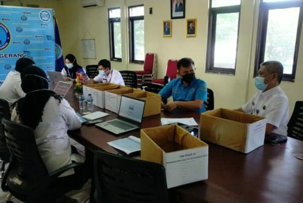 Rapat Penyusunan Rencana Kerja BNN Kota Tangerang Menuju Zona Integritas WBK dan WBBM