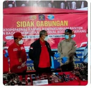 Kegiatan Sidak Gabungan Satopspatnal Kanwil Kemenkumham Banten Dan Badan Narkotika Nasional Kota Tangerang Kegiatan Sidak Gabungan Satopspatnal Kanwil Kemenkumham Banten Dan Badan Narkotika Nasional Kota Tangerang