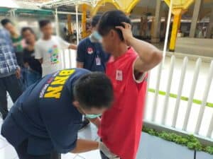Test urine Narkoba Para WBP Lapas Kelas IIA Tangerang