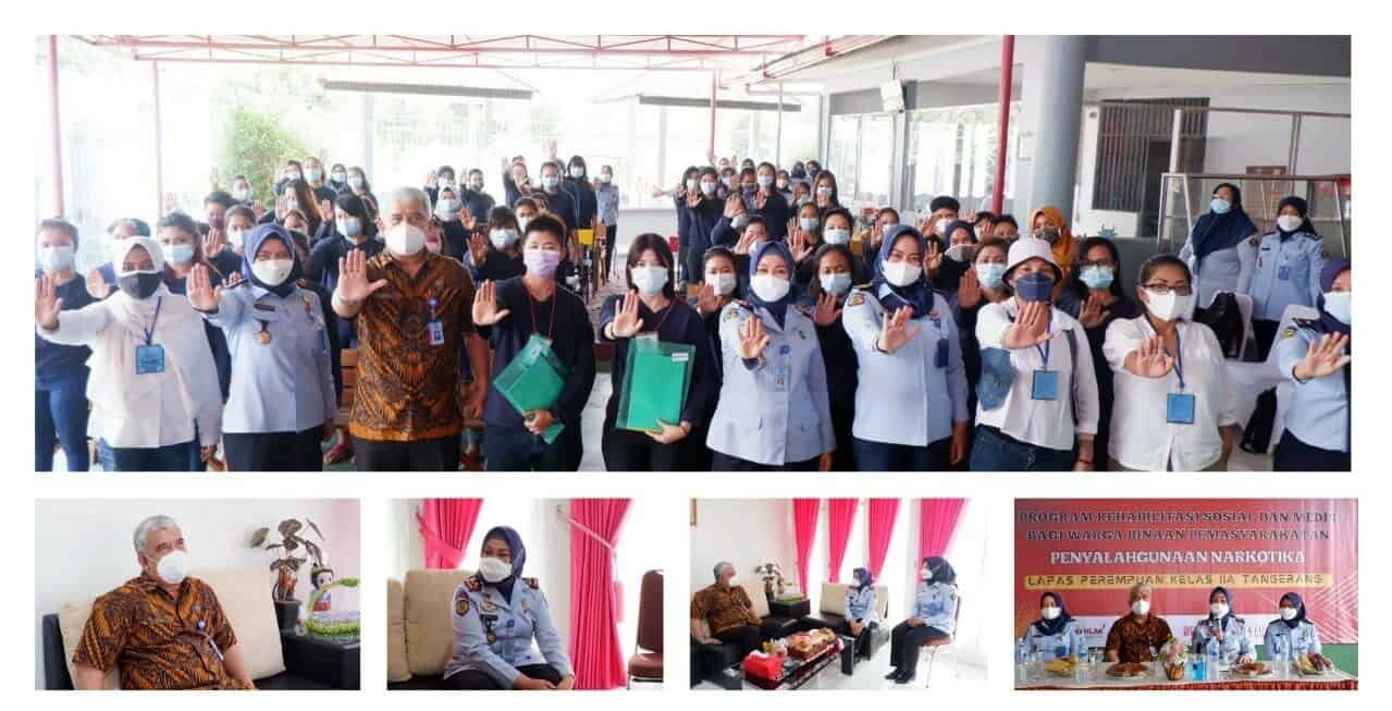 Pembukaan Program Rehabilitasi Medis Dan Sosial Di Lapas Perempuan Kelas IIA Pembukaan Program Rehabilitasi Medis Dan Sosial Di Lapas Perempuan Kelas IIA