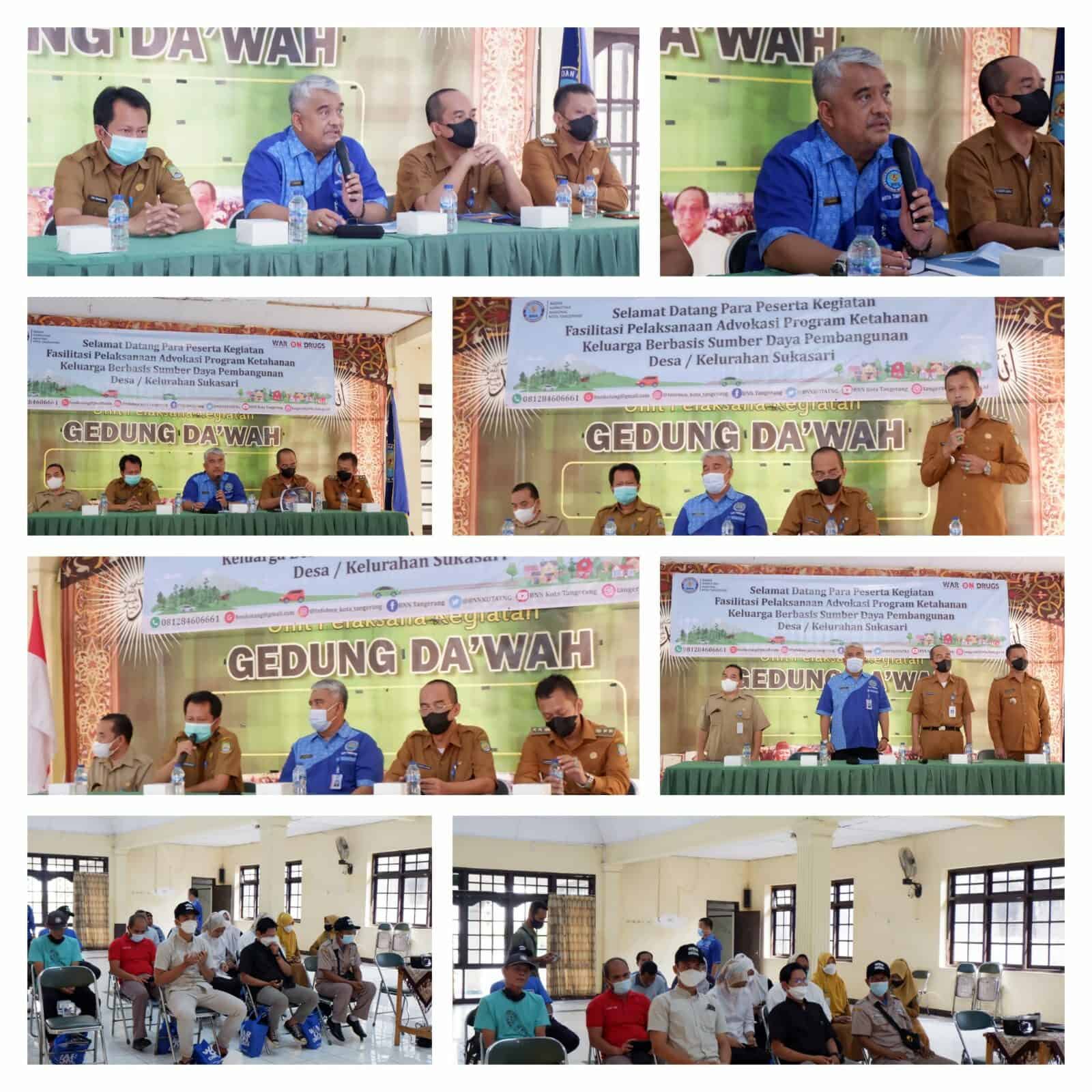 BNN Kota Tangerang Fasilitasi Pelaksanaan Advokasi Program Ketahanan Keluarga