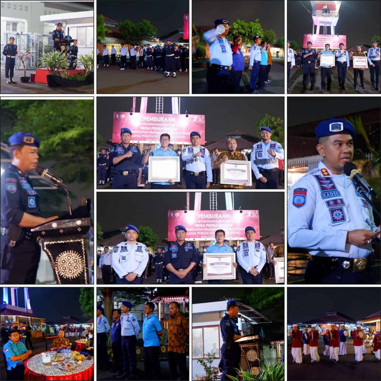 Apel Kegiatan Pembukaan Perlombaan Ketangkasan dan kesigapan Petugas Pengamanan dan Penutupan Kegiatan Rehabilitasi Pemasyarakatan Tahun 2022 Apel Kegiatan Pembukaan Perlombaan Ketangkasan dan kesigapan Petugas Pengamanan dan Penutupan Kegiatan Rehabilitasi Pemasyarakatan Tahun 2022