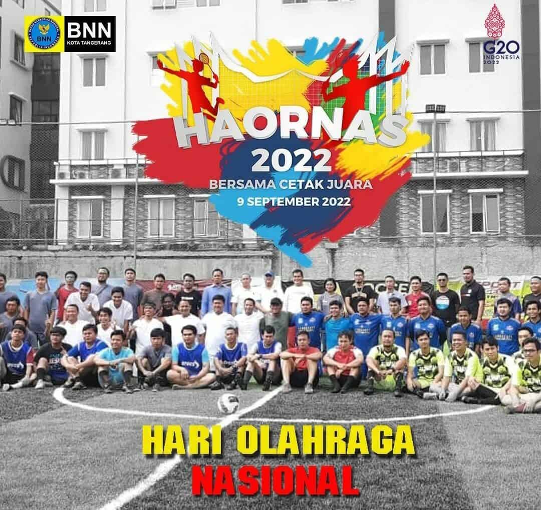 Turnamen Mini Soccer BNNP Banten Memperingati "Hari Olahraga Nasional 2022" Turnamen Mini Soccer BNNP Banten Memperingati “Hari Olahraga Nasional 2022”