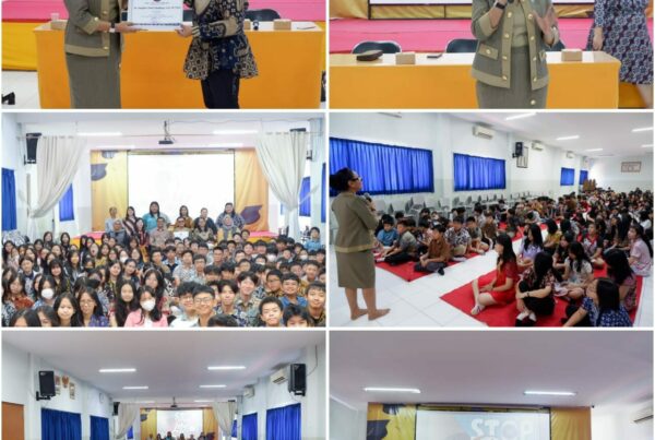 Kegiatan seminar dengan tema “Be A Buddy Not A Bully”